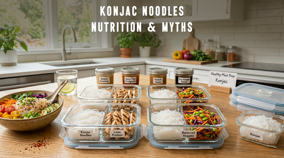 Are Konjac Noodles Healthy? Nutrition Facts, Benefits and Myths