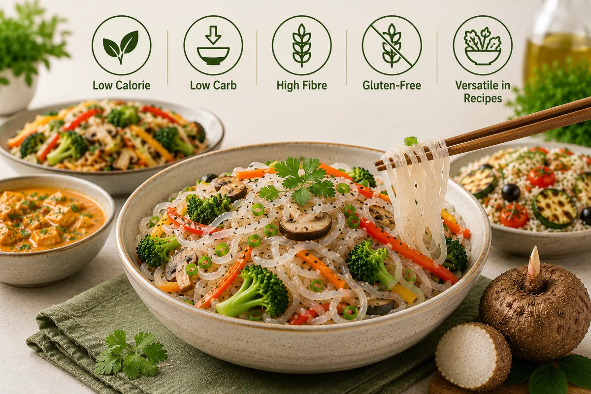 Konjac Noodles: What Is Konjac and What Do They Taste Like?