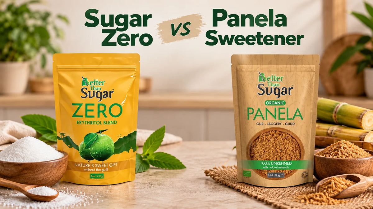 Sugar Zero vs Panela Sweetener: Which Better Than Sugar Is Right for Your Recipe?