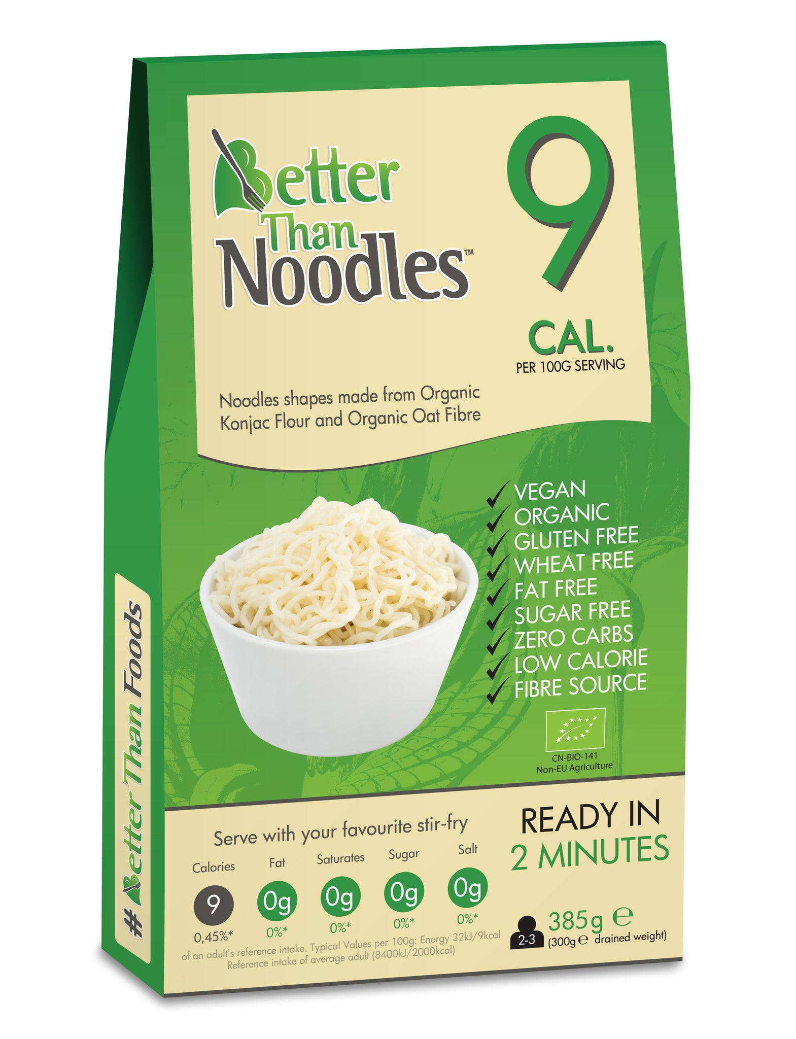 Organic Better Than Noodles 385g
